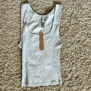 Skims Cotton Rib Tank Top